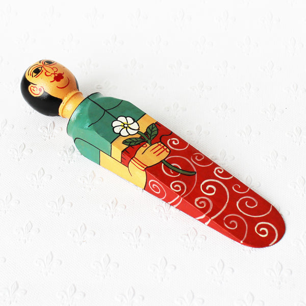Character doorstops - hand-painted wood; 8 designs
