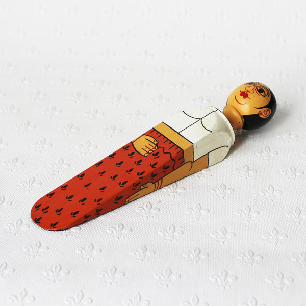 Character doorstops - hand-painted wood; 9 designs