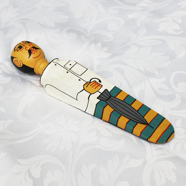 Character doorstops - hand-painted wood; 8 designs