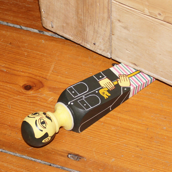 Character doorstops - hand-painted wood; 9 designs