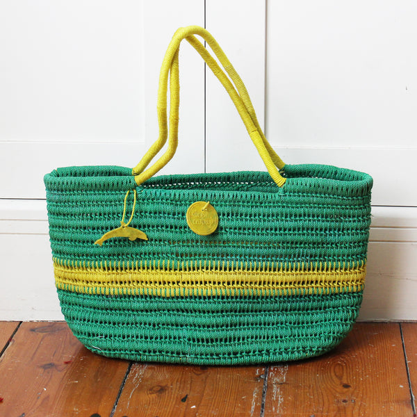 Upcycled fishing net market bags - 6 colours
