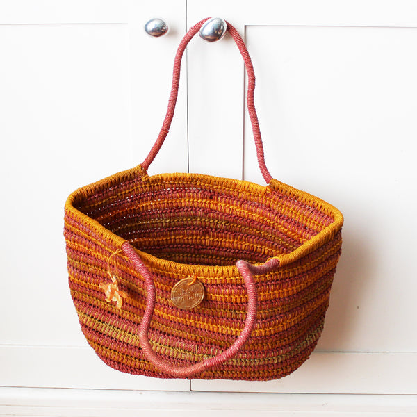 Upcycled fishing net market bags - 6 colours