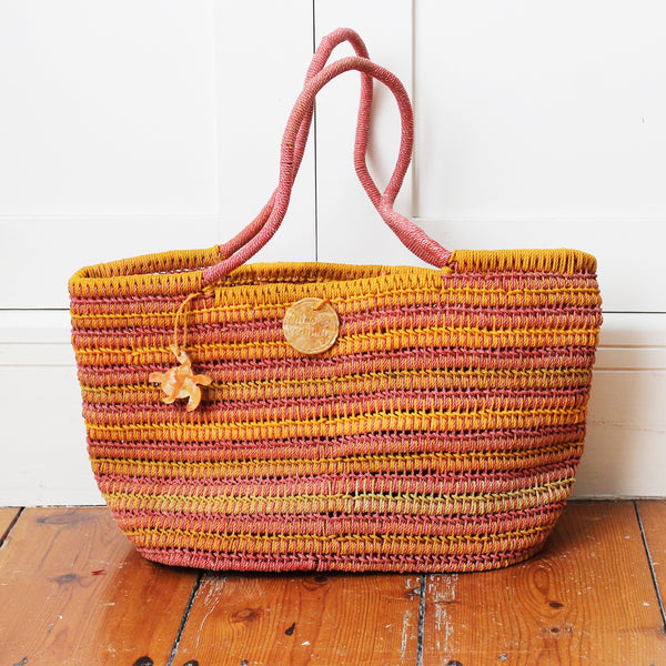 Upcycled fishing net market bags - 6 colours