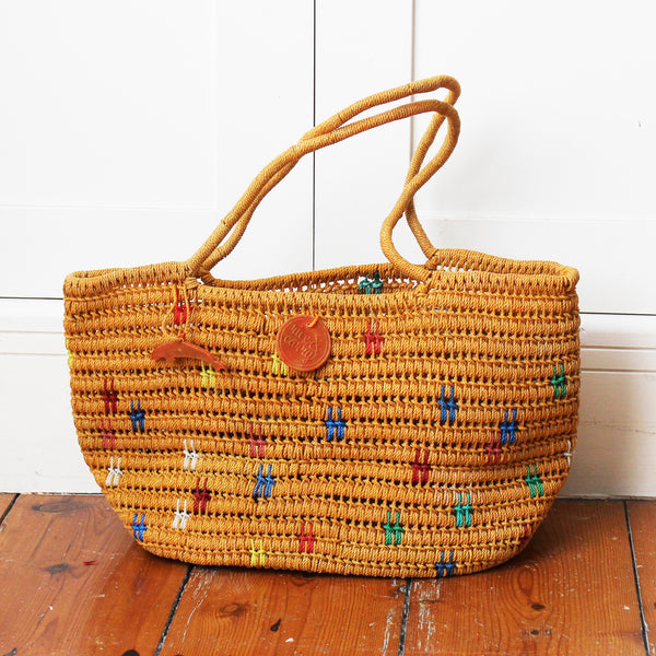 Upcycled fishing net market bags - 6 colours