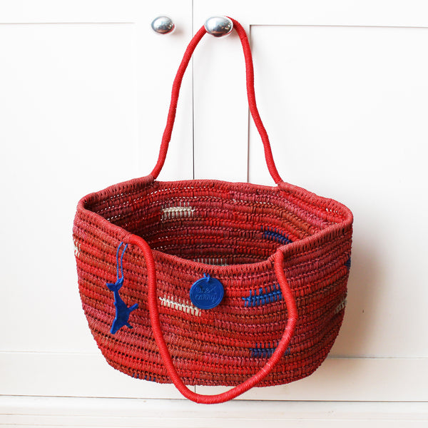 Upcycled fishing net market bags - 6 colours