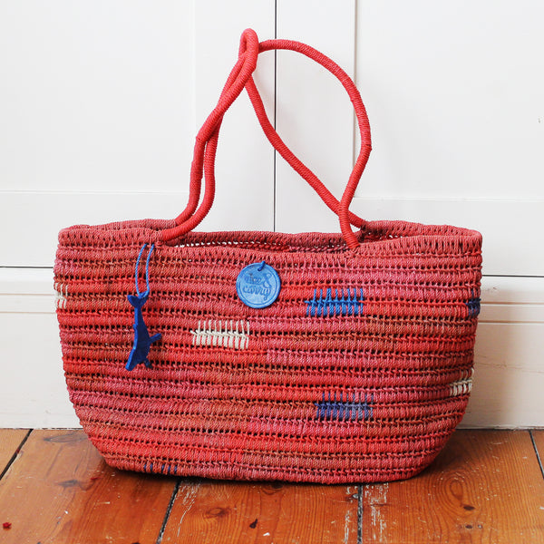Upcycled fishing net market bags - 6 colours