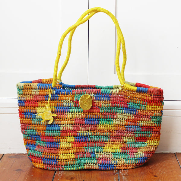 Upcycled fishing net market bags - 6 colours