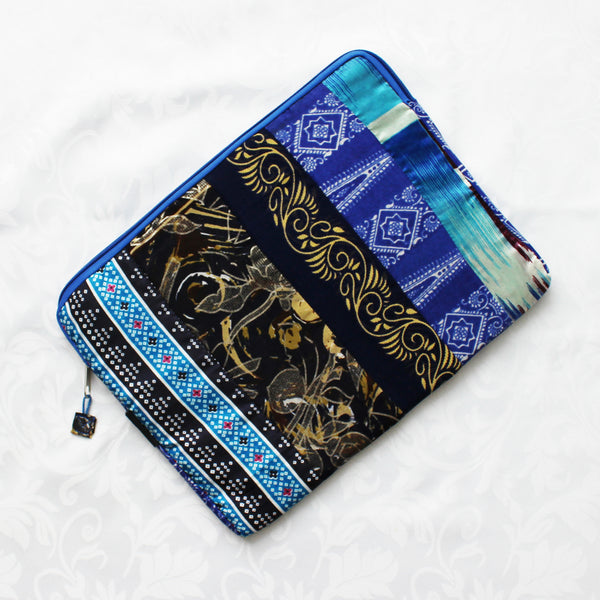 Sari patchwork laptop sleeves - 8 designs