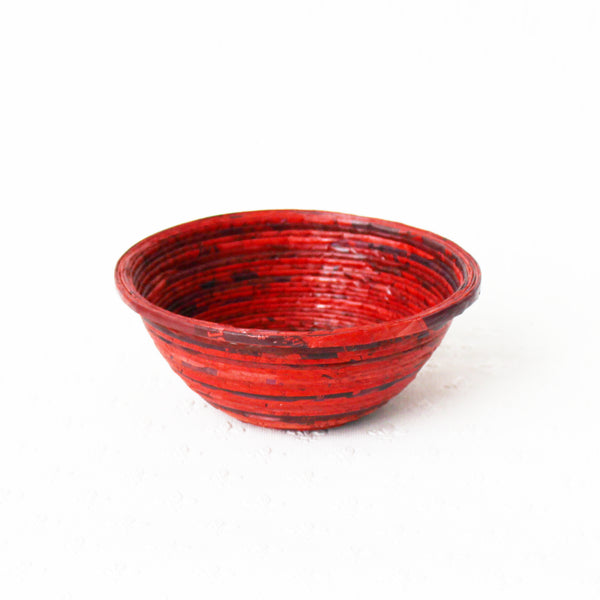 Newspaper bowl - Round, Small; 9 colours