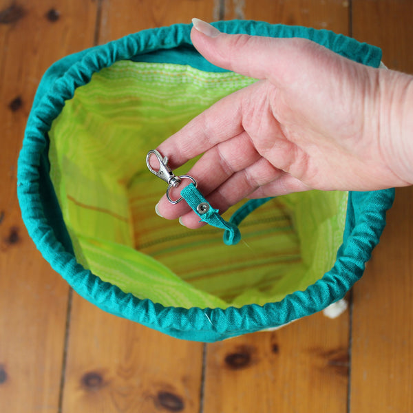 Rice sack drawstring duffel bag - 5 colours
