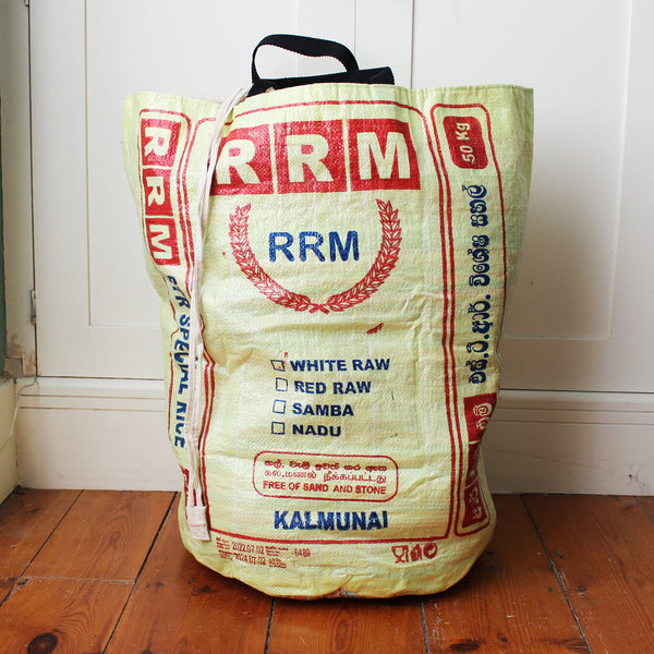 Rice sack laundry bag- 6 variations