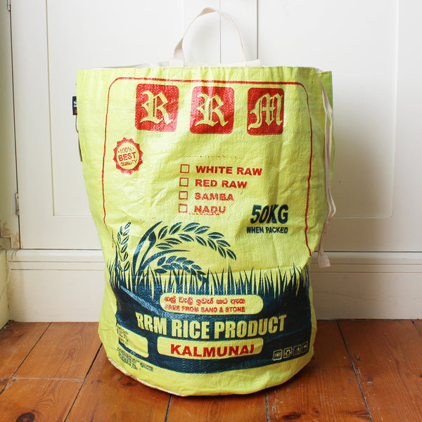Rice sack laundry bag - 7 variations