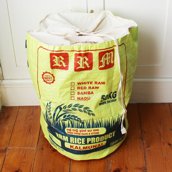 Rice sack laundry bag - 7 variations