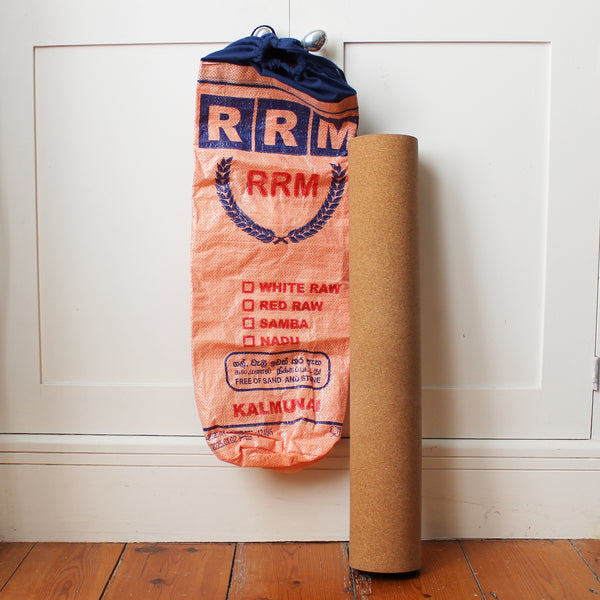 Rice sack yoga mat bag - 3 designs