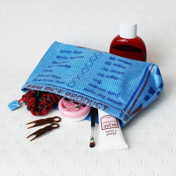 Rice sack cosmetic bag - 7 variations