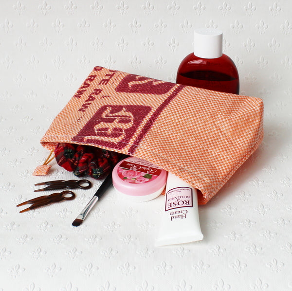 Rice sack cosmetic bag - 7 variations