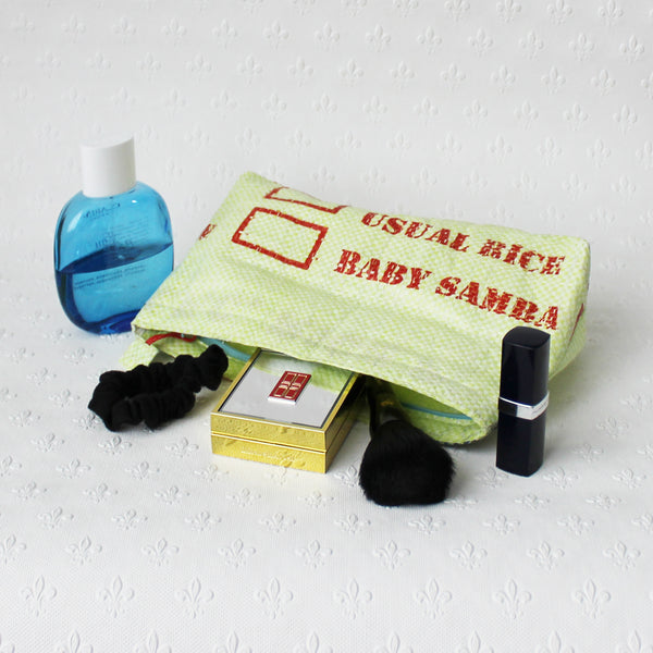 Rice sack cosmetic bag - 7 variations