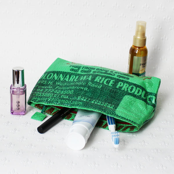 Rice sack cosmetic bag - 8 variations