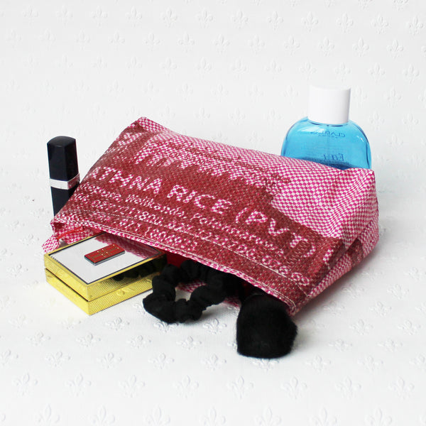 Rice sack cosmetic bag - 8 variations