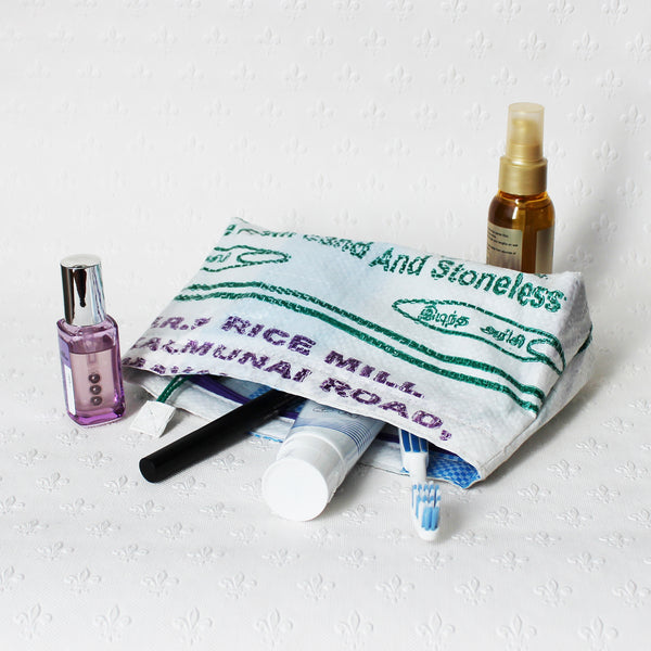 Rice sack cosmetic bag - 8 variations