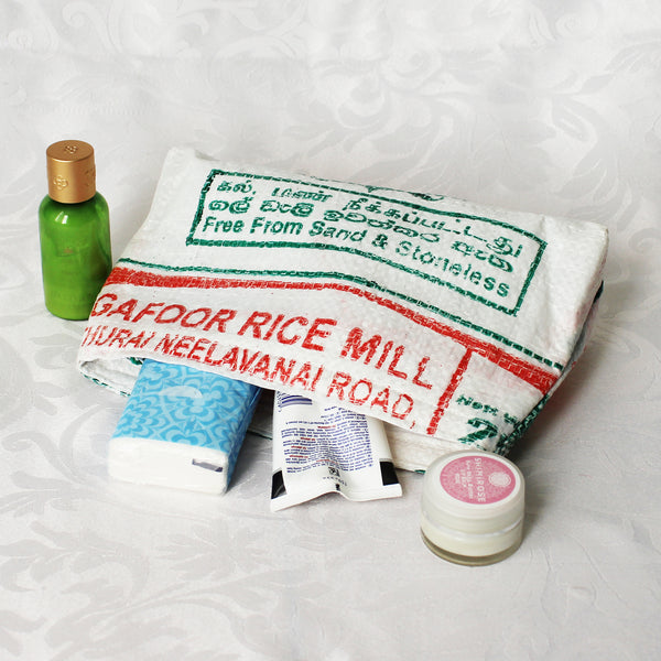 Rice sack cosmetic bag - 7 designs