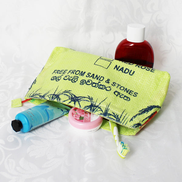 Rice sack cosmetic bag - 8 variations