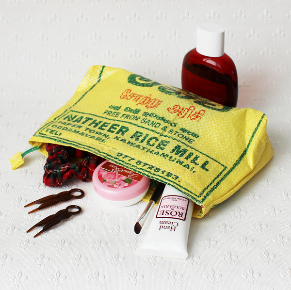 Rice sack cosmetic bag - 8 variations