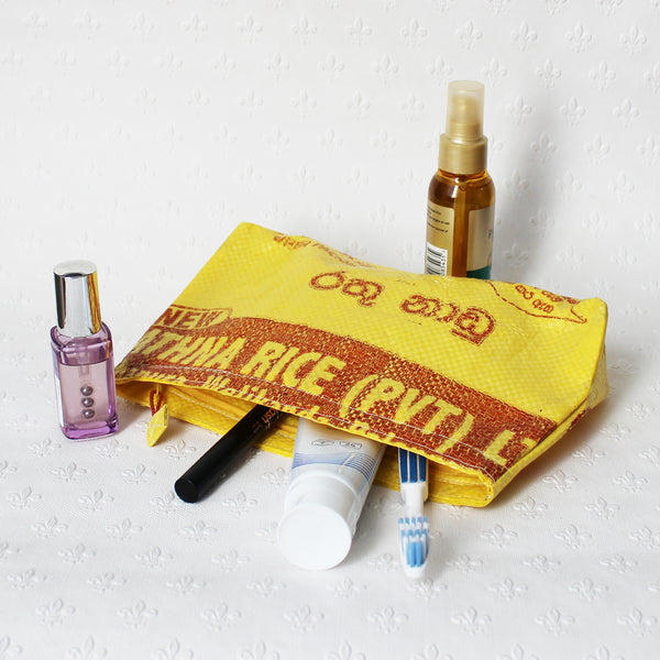 Rice sack cosmetic bag - 8 variations