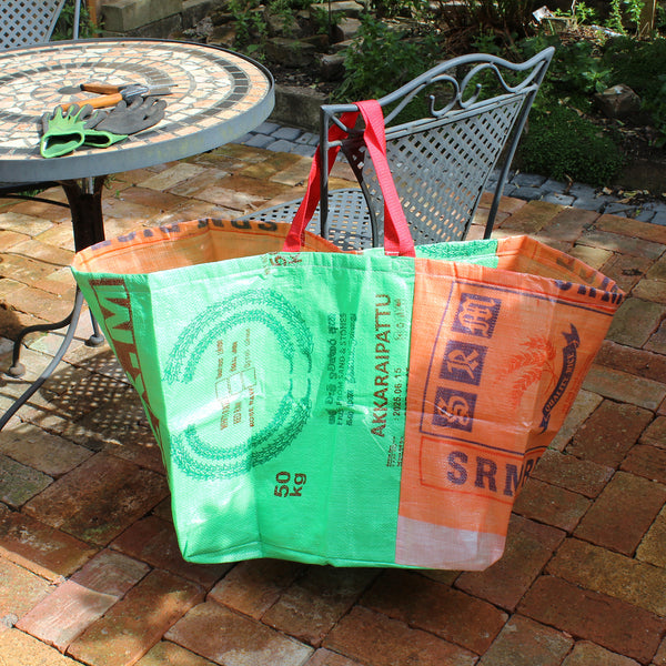 Rice sack garden waste collection bag - 5 colours