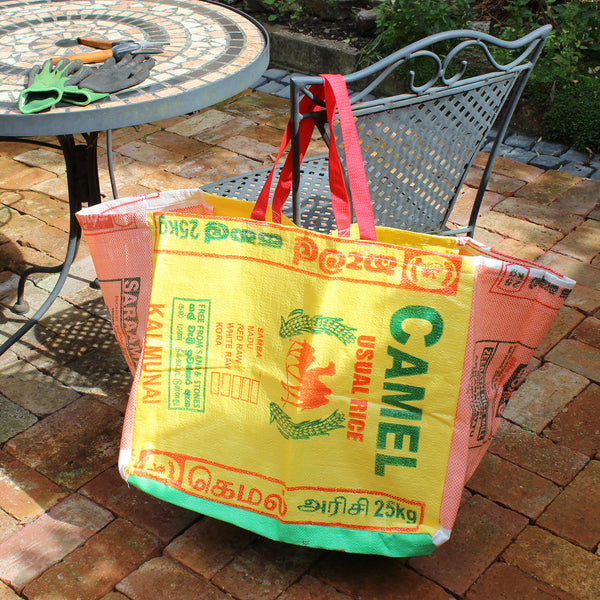 Rice sack garden waste collection bag - 5 colours