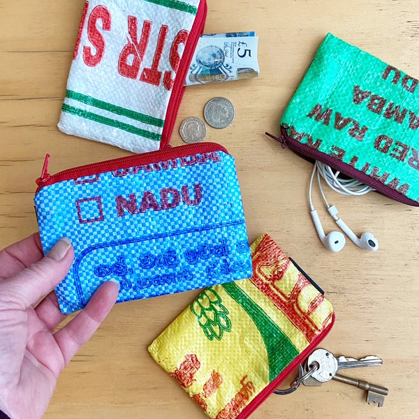 Rice sack purse - 10 designs