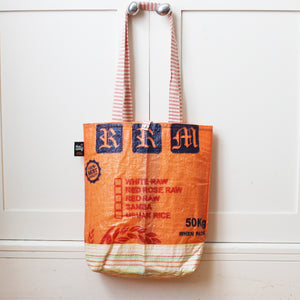 Rice sack shopping bag - 8 variations