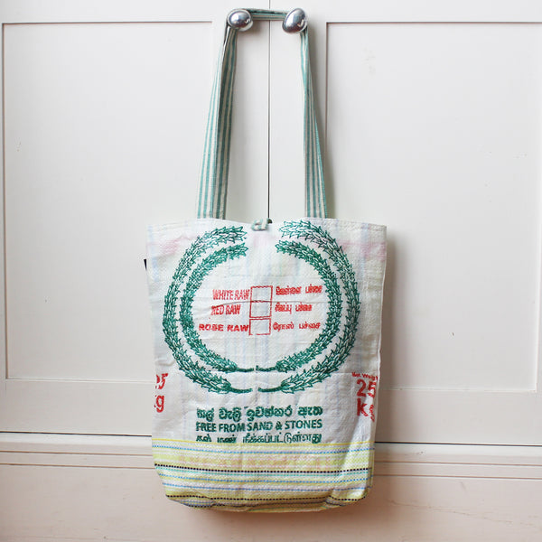 Rice sack shopping bag - 8 variations