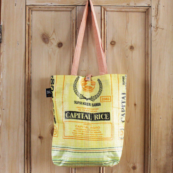 Rice sack shopping bag - 8 variations