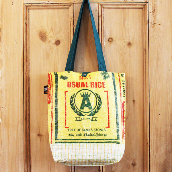 Rice sack shopping bag - 8 variations