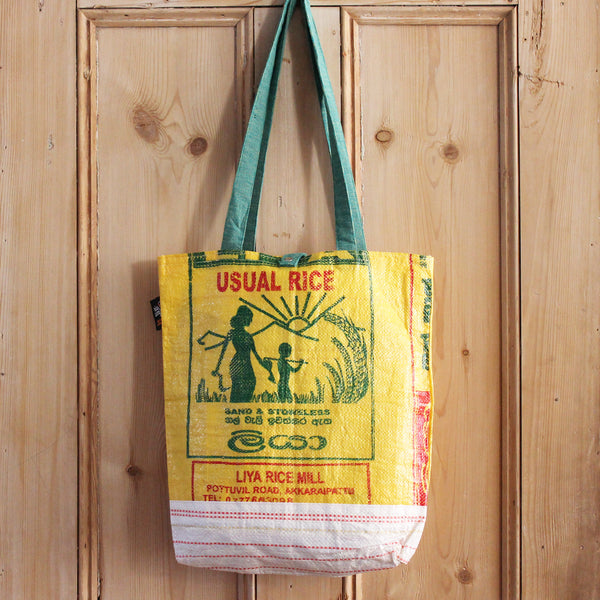 Rice sack shopping bag - 8 variations