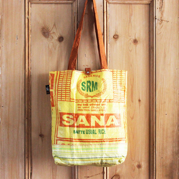 Rice sack shopping bag - 8 variations