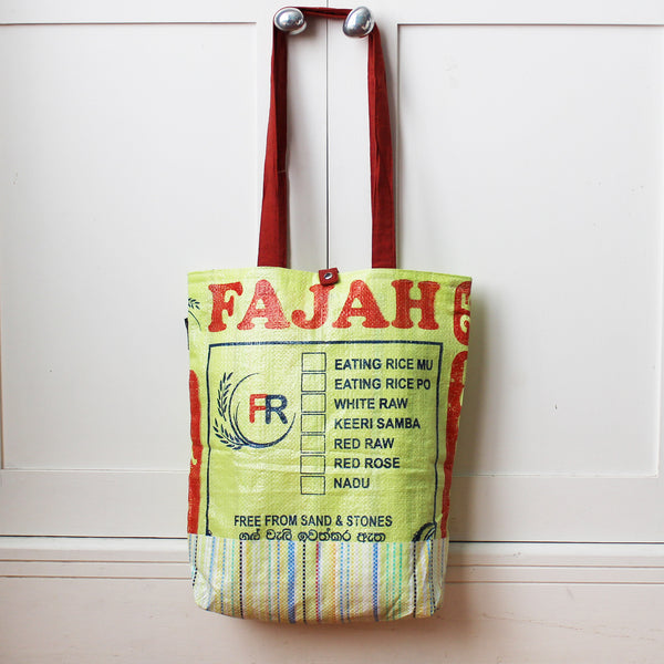 Rice sack shopping bag - 8 variations