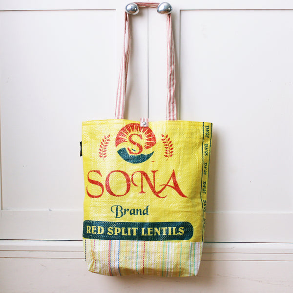 Rice sack shopping bag - 8 variations