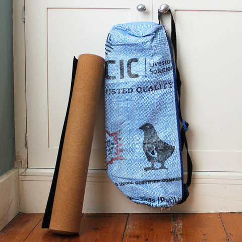 Rice sack yoga mat bag - 6 colours