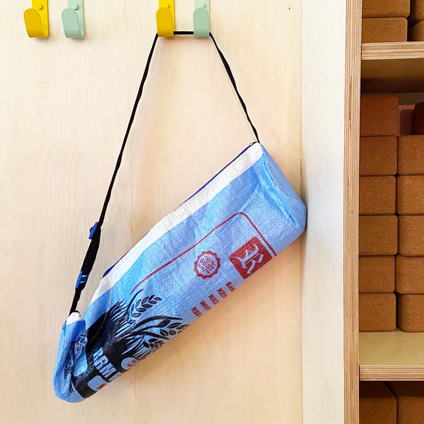 Rice sack yoga mat bag - 7 colours