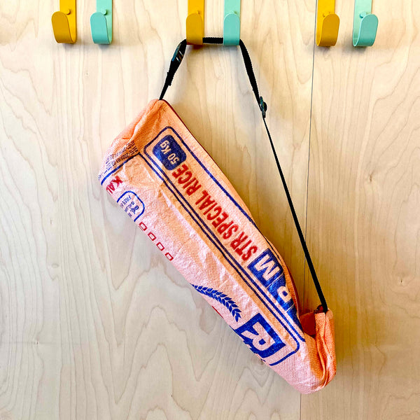 Rice sack yoga mat bag - 7 colours