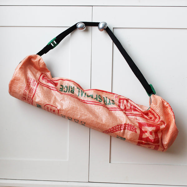 Rice sack yoga mat bag - 6 colours