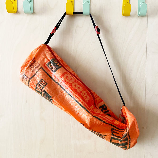 Rice sack yoga mat bag - 7 colours