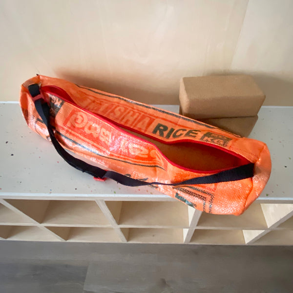 Rice sack yoga mat bag - 7 colours