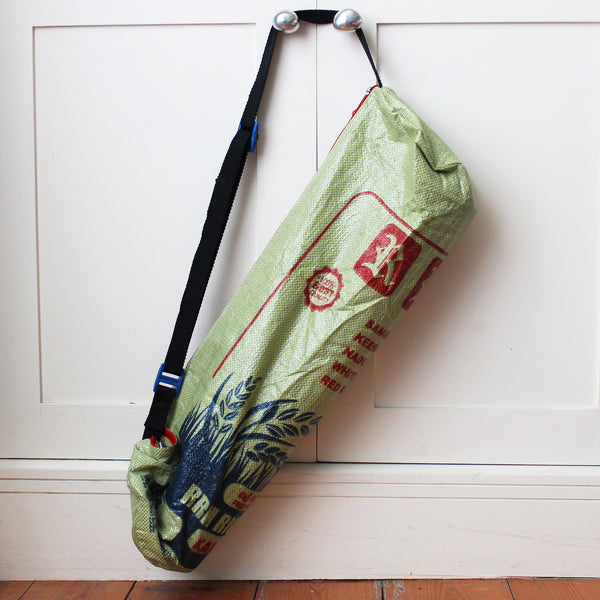Rice sack yoga mat bag - 6 colours