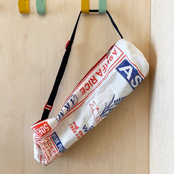 Rice sack yoga mat bag - 7 colours