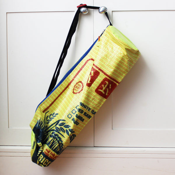 Rice sack yoga mat bag - 6 colours