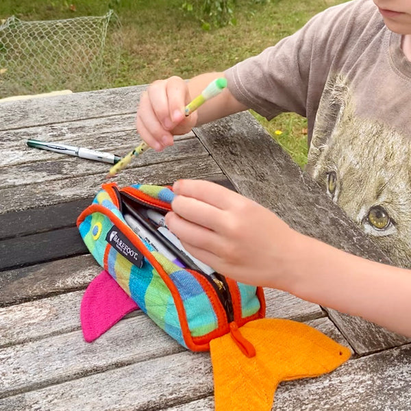 Barefoot fish purses - 3 sizes