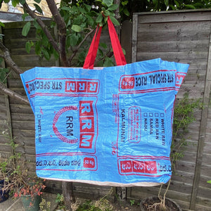 Rice sack garden waste collection bag